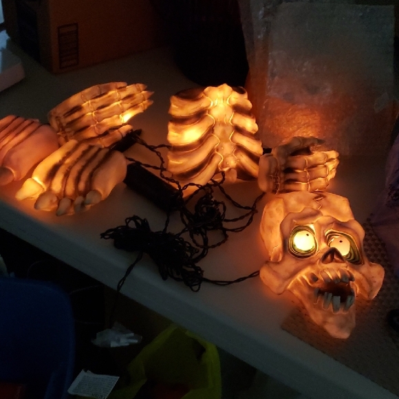 Other - Halloween Skeleton String Lights